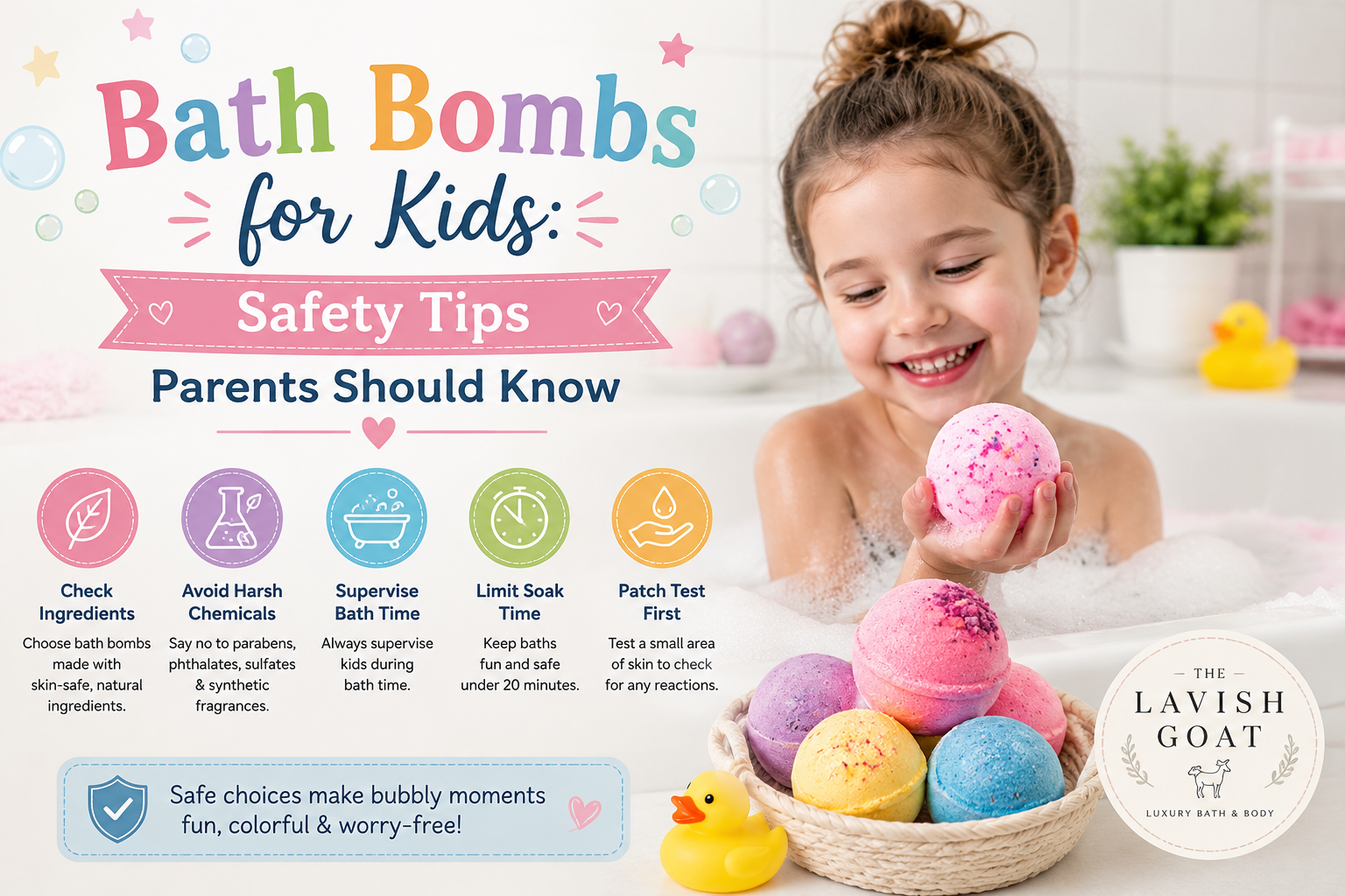 Bath Bombs for Kids