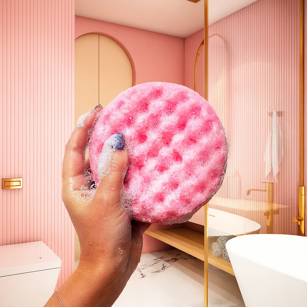 Foaming Sugar Scrub | Gently Cleansing, Non-Sticky Exfoliation Meta Description