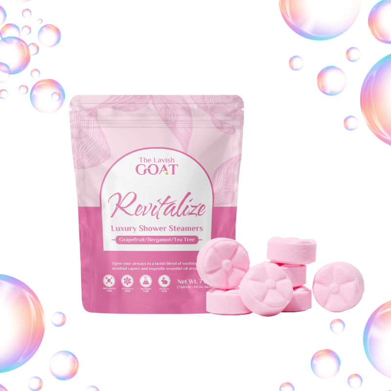 The Lavish Goat Shower Steamers | Transform Your Shower with Aromatherapy