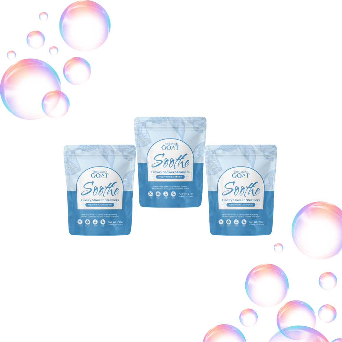 Soothe (Eucalyptus/Mint) Shower Steamers