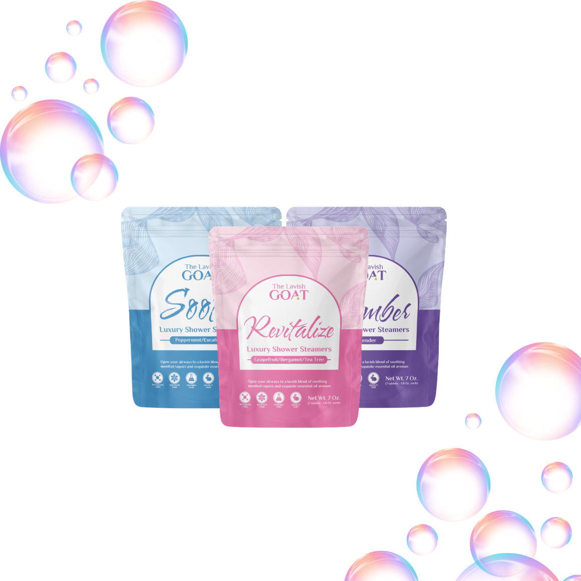 3 Pack Shower Steamers - Buy More and Save