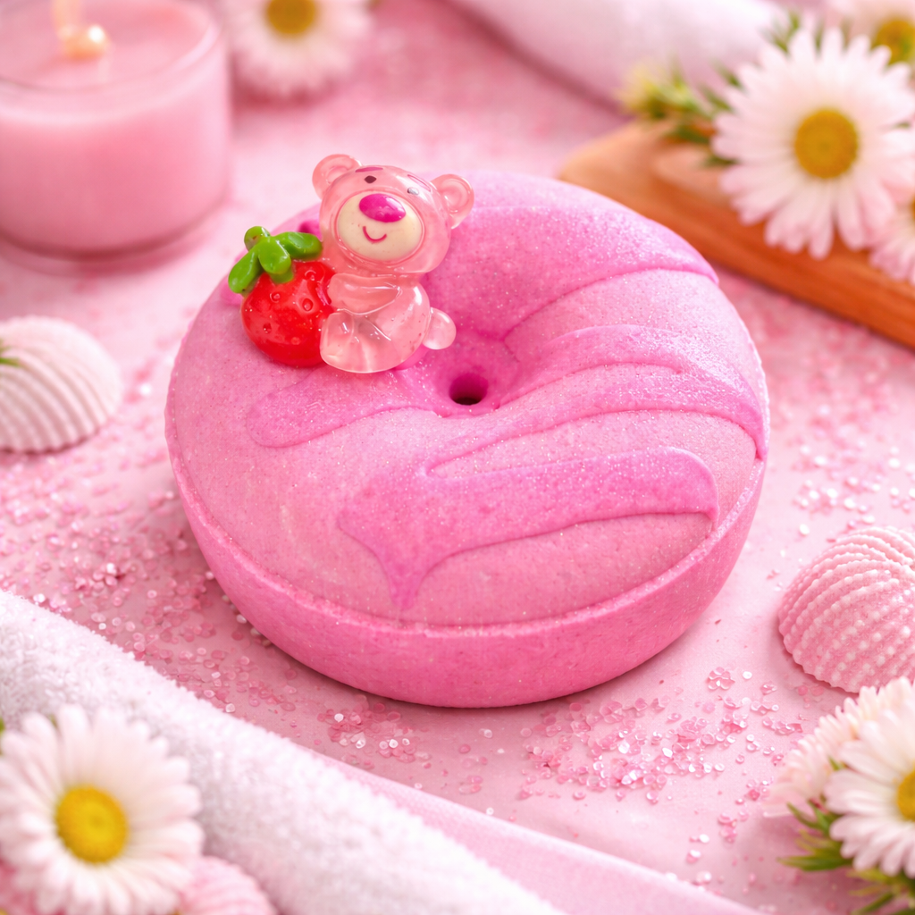 Pink Sugar Donut Prize Bath Bomb