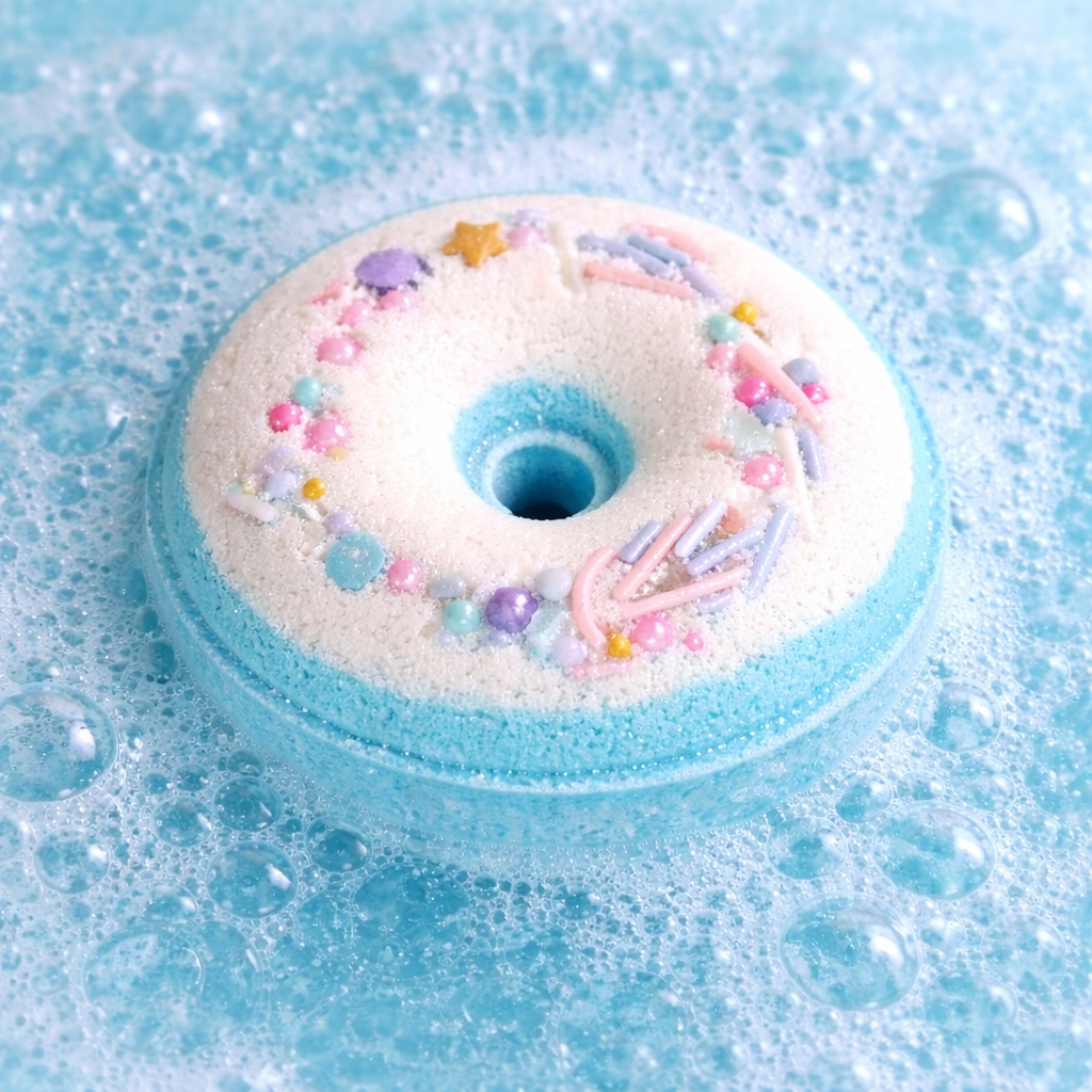 Assorted Multi Color Donut Bulk Bath Bombs FREE SHIPPING