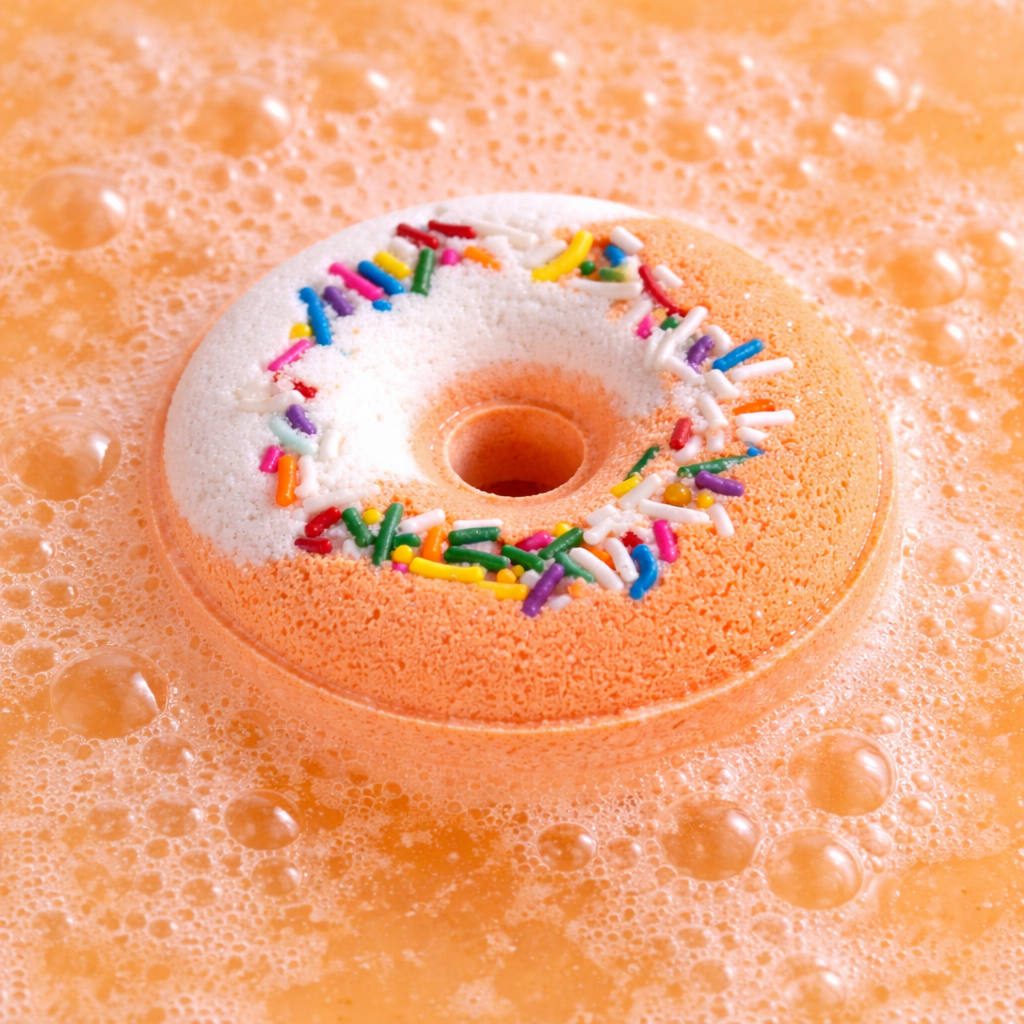 Assorted Multi Color Donut Bulk Bath Bombs FREE SHIPPING