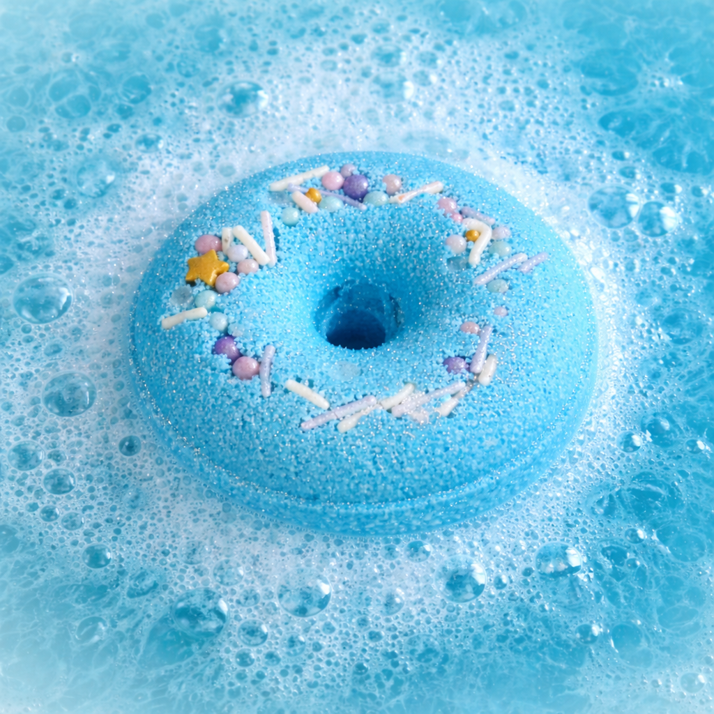 Assorted Solid Color Donut Bulk Bath Bombs FREE SHIPPING