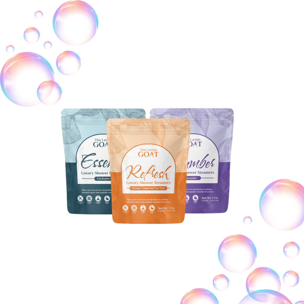 3 Pack Shower Steamers - Buy More and Save