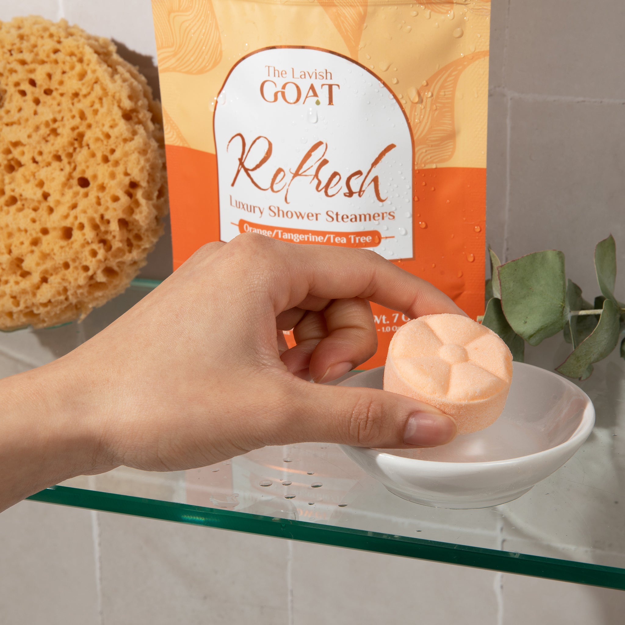 Refresh (Orange) Shower Steamers