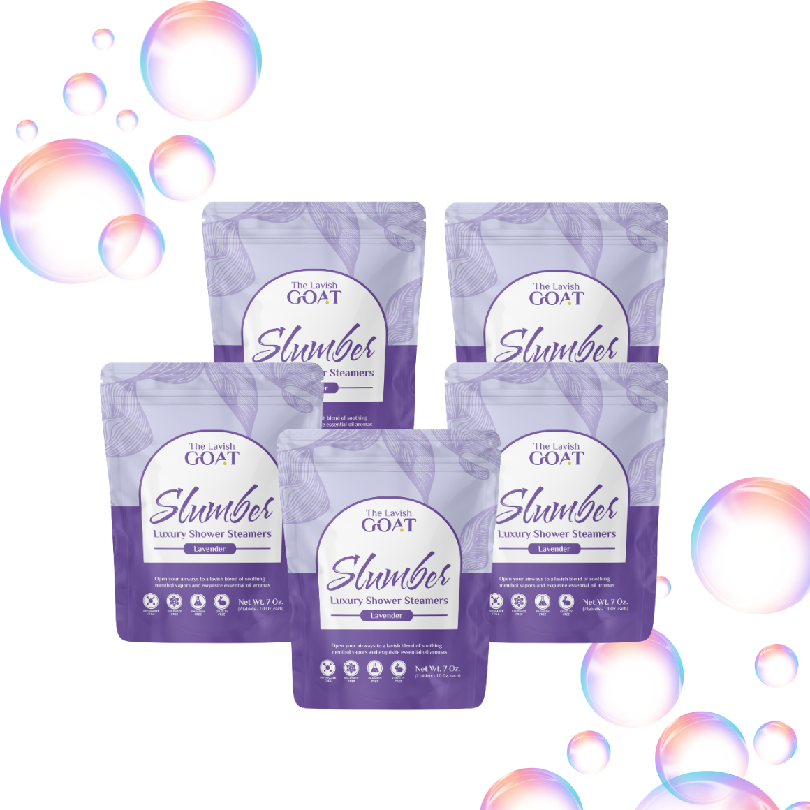 Slumber (Lavender) Shower Steamers