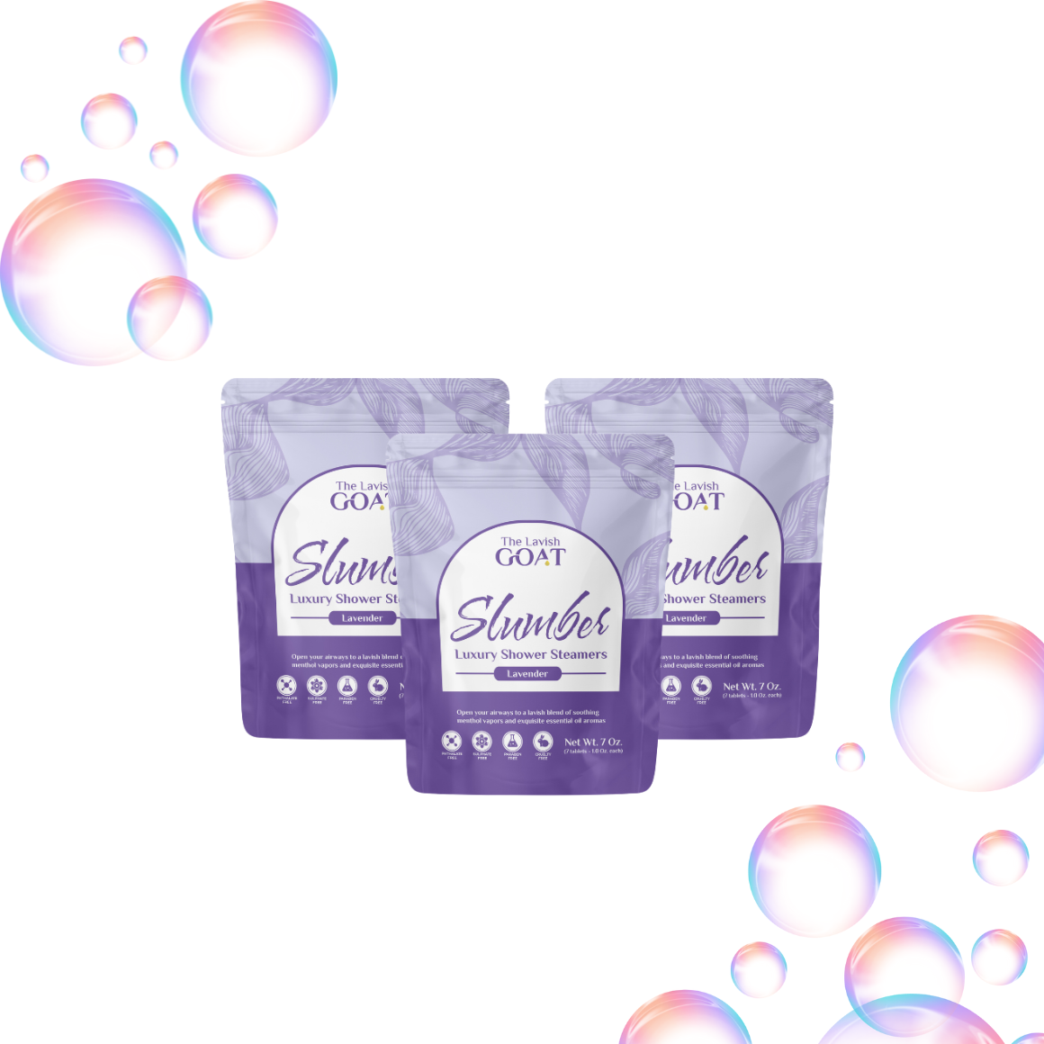 Slumber (Lavender) Shower Steamers