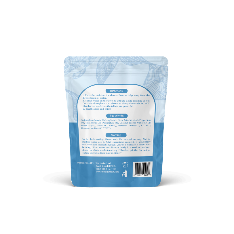 Soothe (Eucalyptus/Mint) Shower Steamers