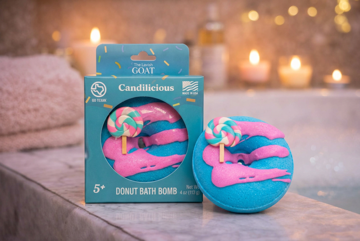 Candilicious Donut Prize Bath Bomb