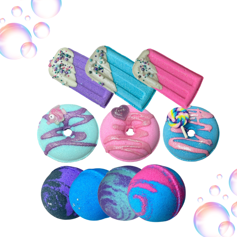 Bath Bombs for Days with a Free Gift + Free Shipping!