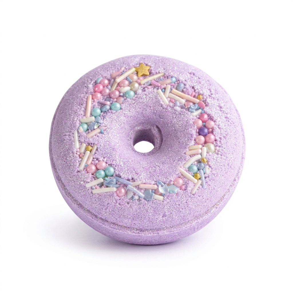 Assorted Solid Color Donut Bulk Bath Bombs FREE SHIPPING
