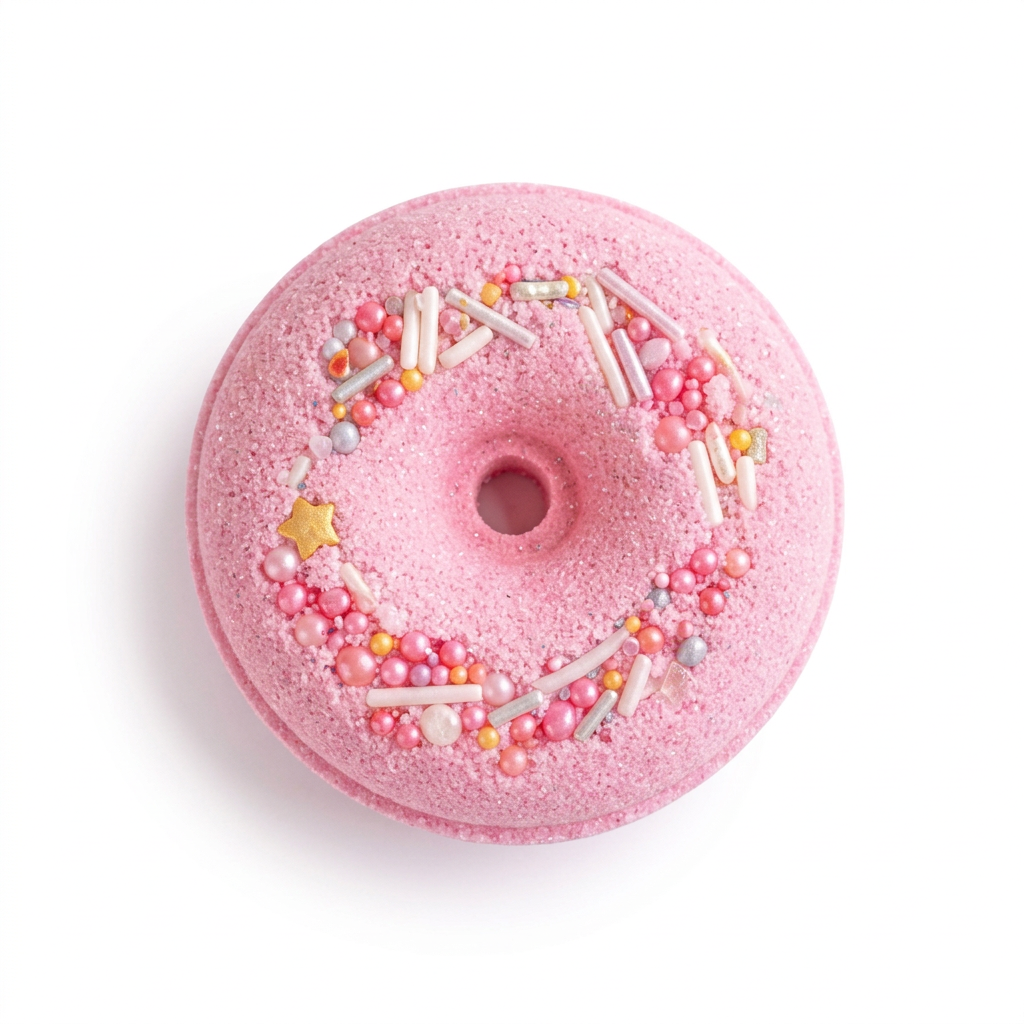 Assorted Solid Color Donut Bulk Bath Bombs FREE SHIPPING