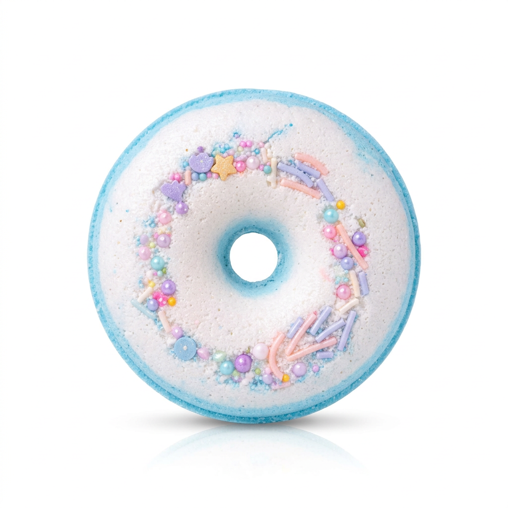 Assorted Multi Color Donut Bulk Bath Bombs FREE SHIPPING