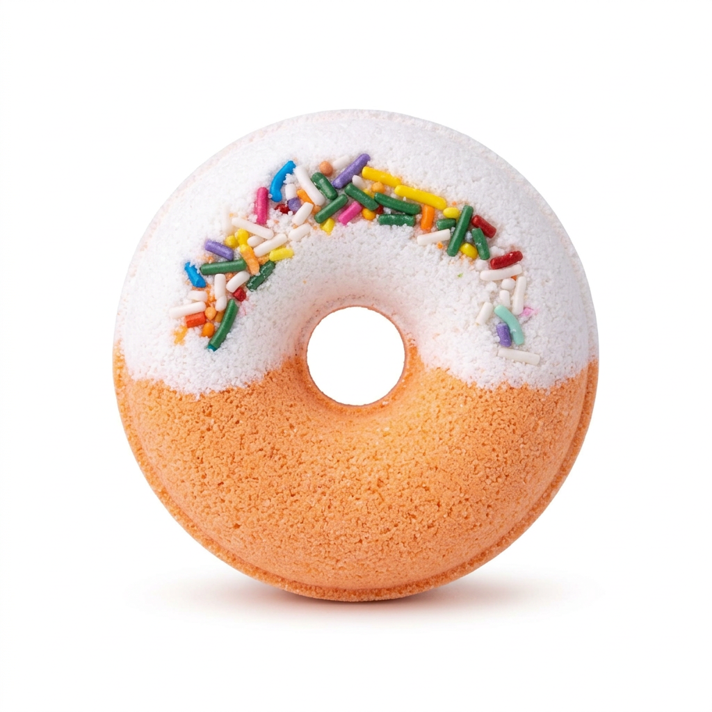 Assorted Multi Color Donut Bulk Bath Bombs FREE SHIPPING