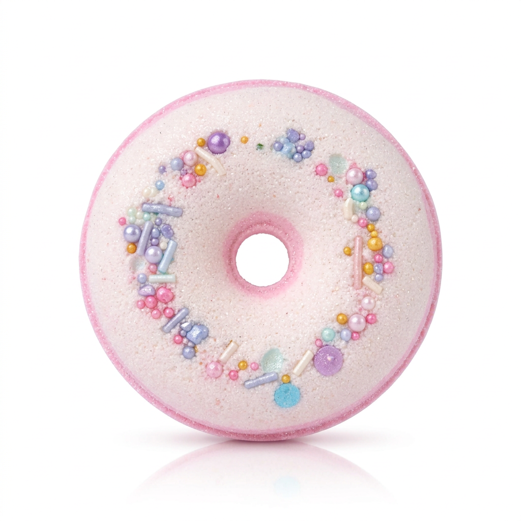 Assorted Multi Color Donut Bulk Bath Bombs FREE SHIPPING