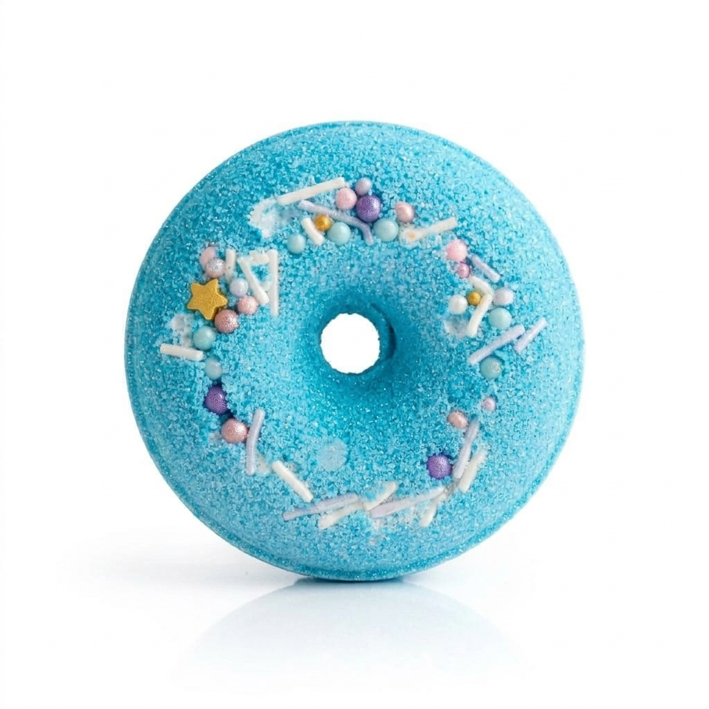 Assorted Solid Color Donut Bulk Bath Bombs FREE SHIPPING