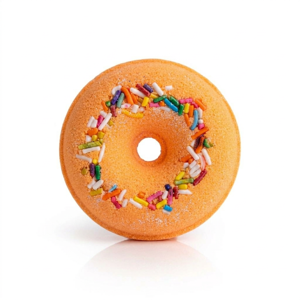 Assorted Solid Color Donut Bulk Bath Bombs FREE SHIPPING