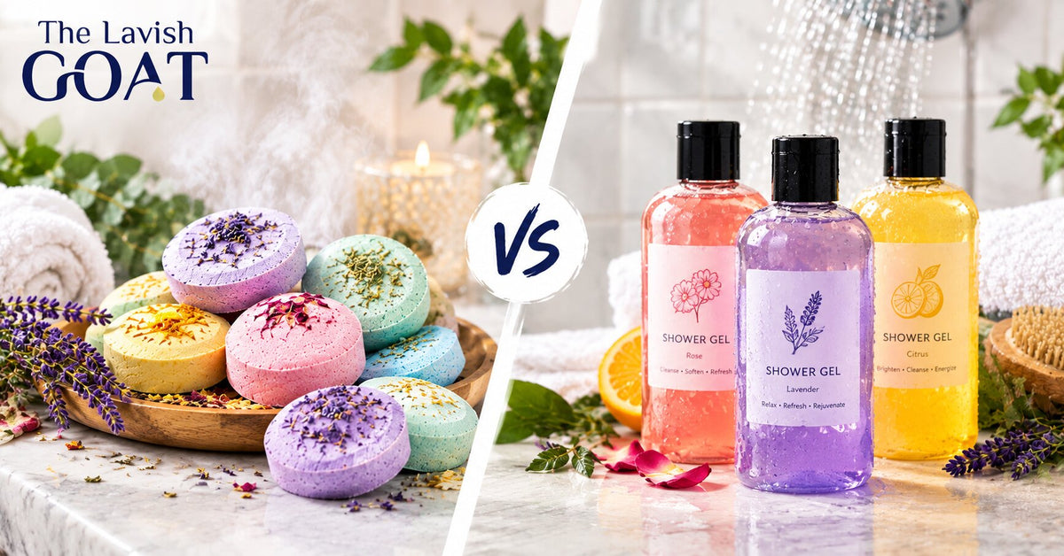 Aromatherapy Shower Steamers vs. Shower Gels: Which One Deserves a Spot in Your Shower?