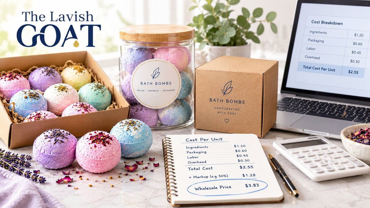 How Do You Calculate Wholesale Bath Bomb Pricing