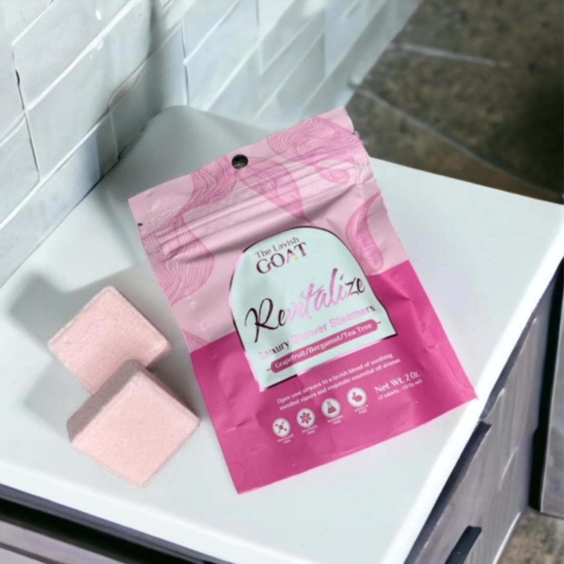 Elevate Your Shower Experience with The Lavish Goat's Shower Steamers