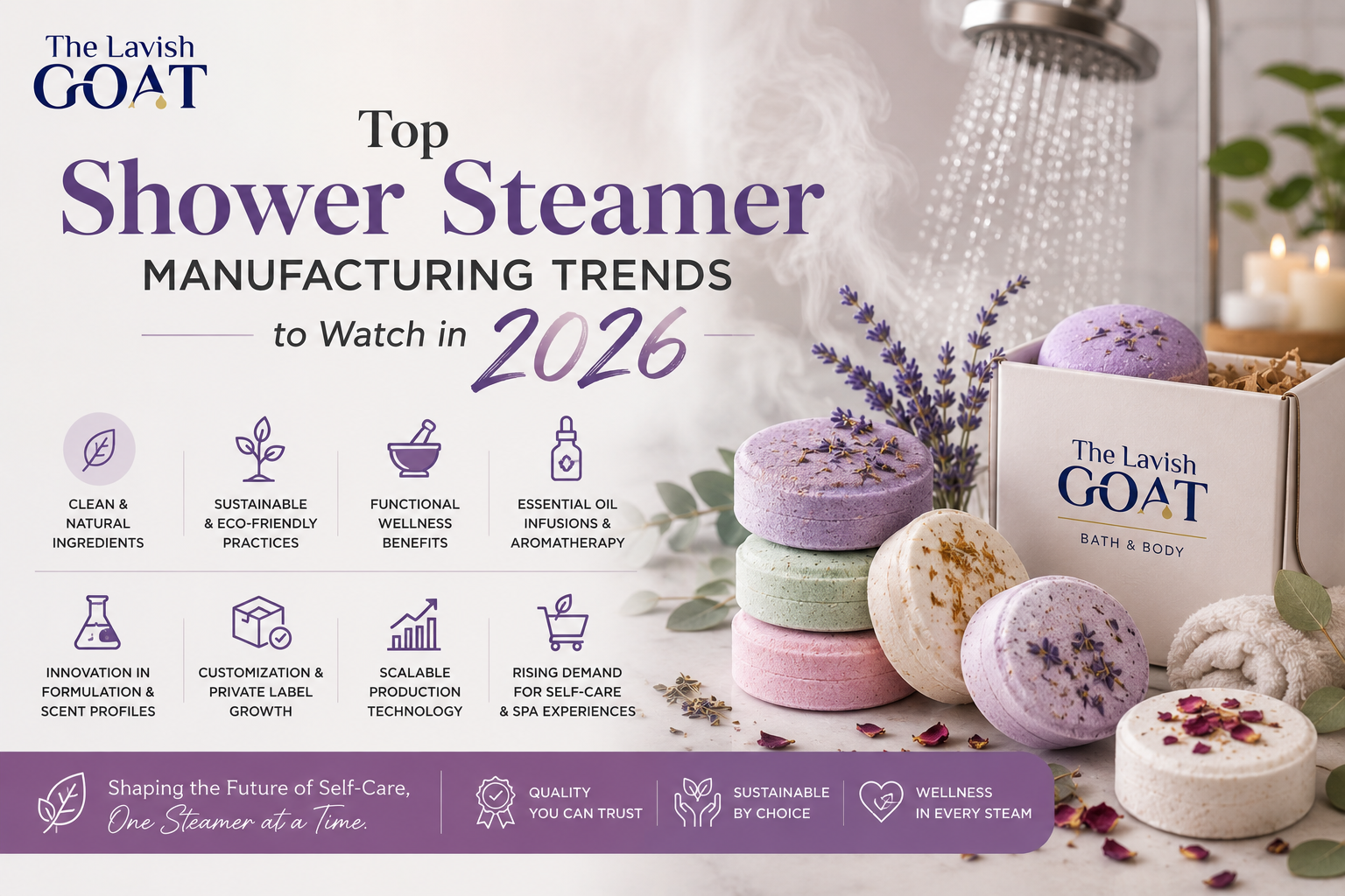 Top Shower Steamer Manufacturing Trends to Watch in 2026