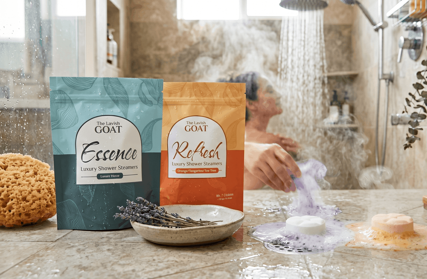 What Are Aromatherapy Shower Steamers