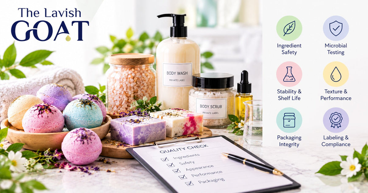 What Quality Checks Should Private Label Bath Products Pass?