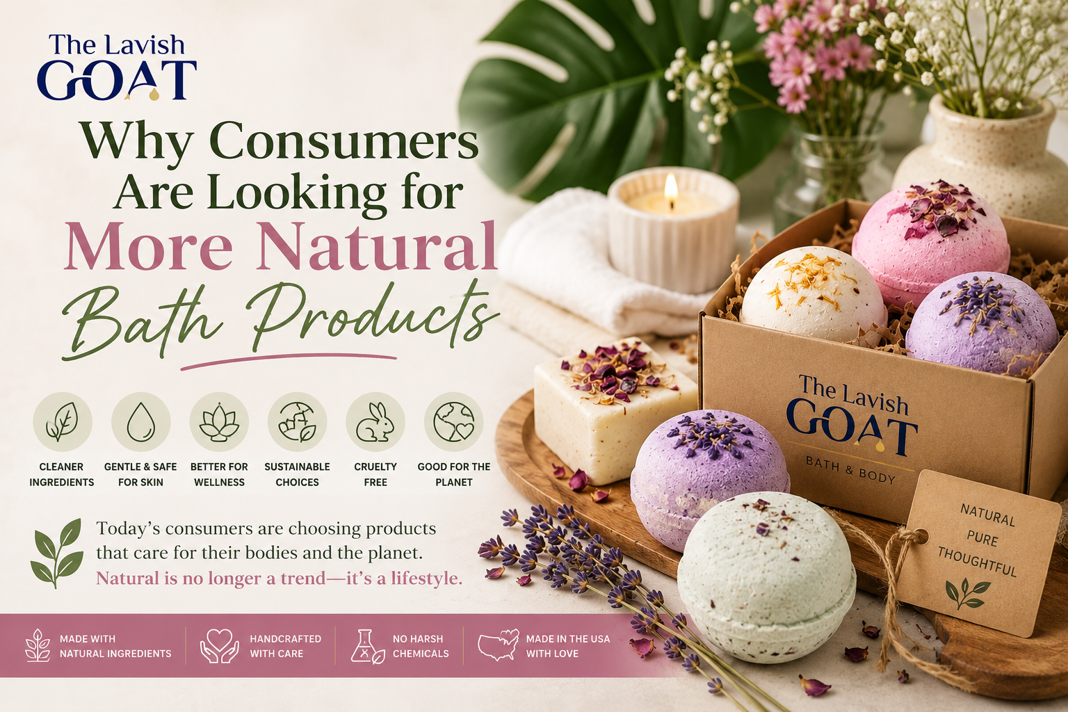 Why Consumers Are Looking for More Natural Bath Products