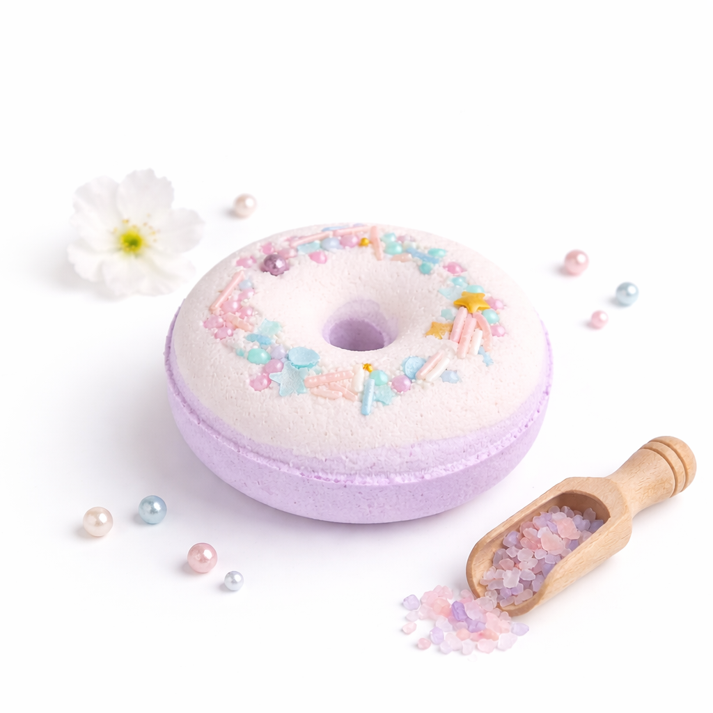 Black Raspberry Vanilla Donut Bulk Bath Bombs FREE SHIPPING