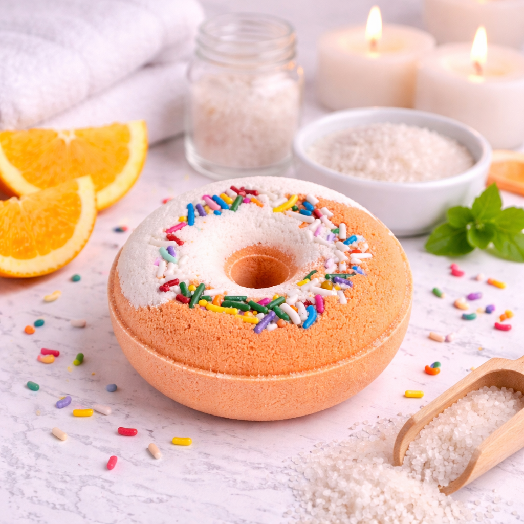 Satsuma Donut Bulk Bath Bombs FREE SHIPPING