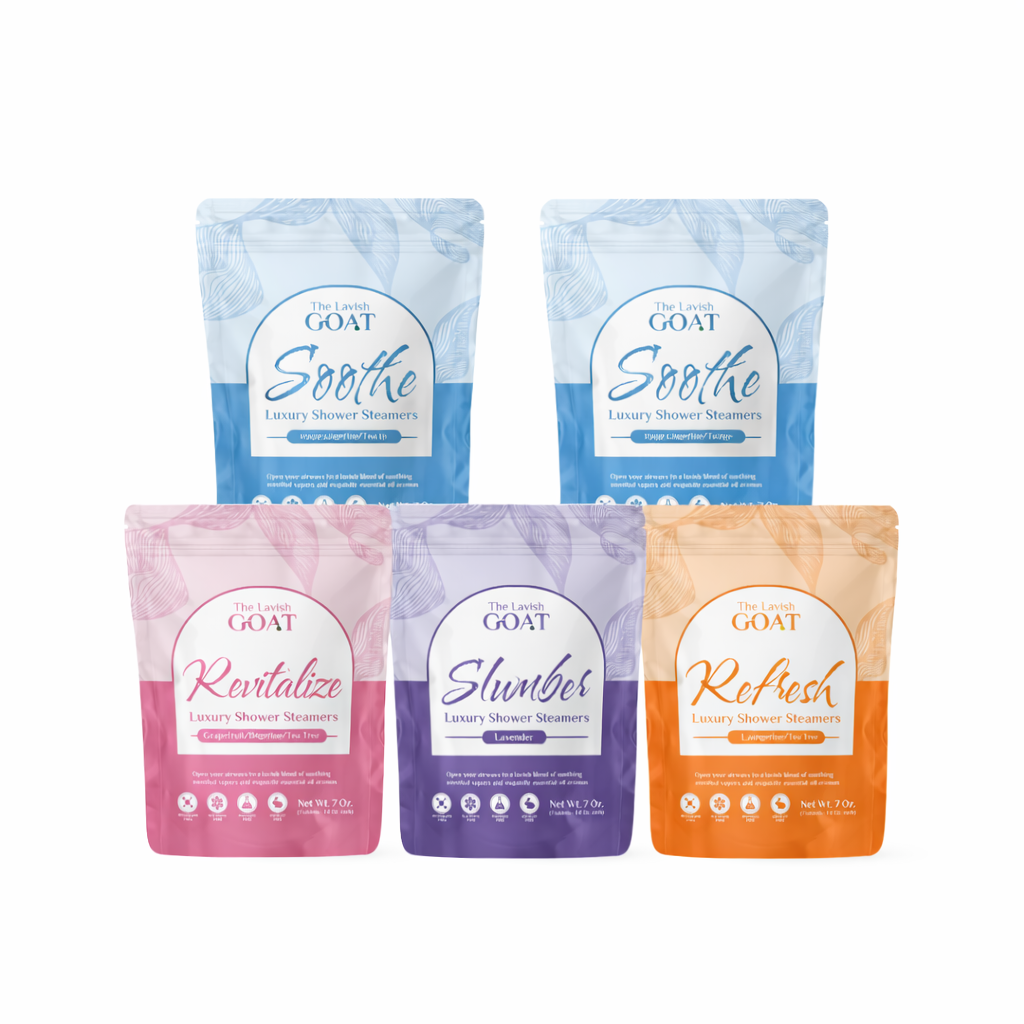 5 Pack Bundle Shower Steamers. Buy more and Save!