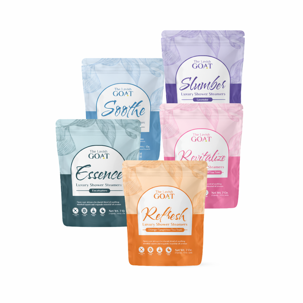 5 Pack Bundle Shower Steamers. Buy more and Save!