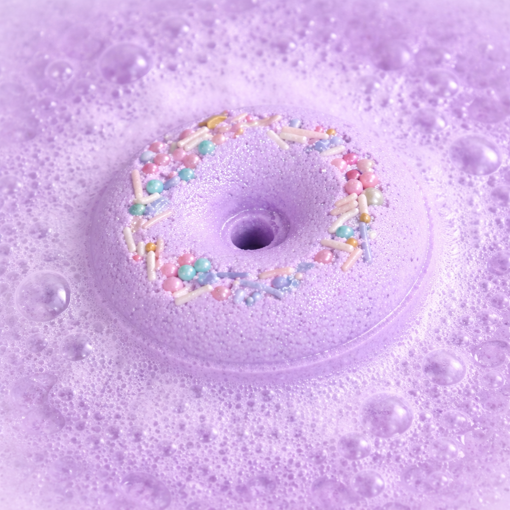Black Raspberry Vanilla Donut Bulk Bath Bombs FREE SHIPPING