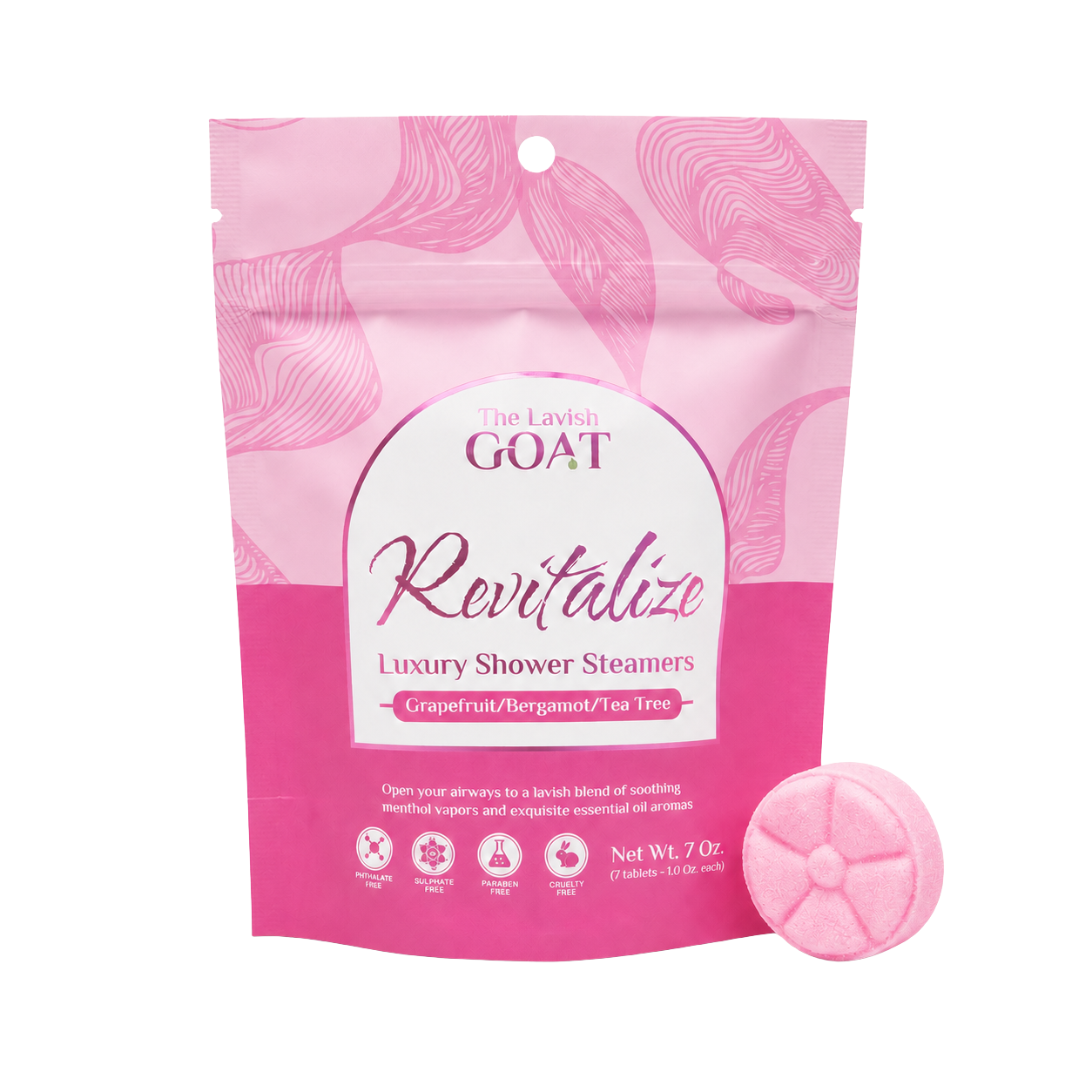 Revitalize (Grapefruit/Bergamot) Shower Steamers