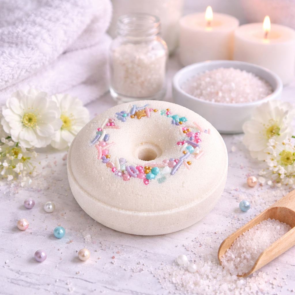 Pearberry Donut Bulk Bath Bombs FREE SHIPPING