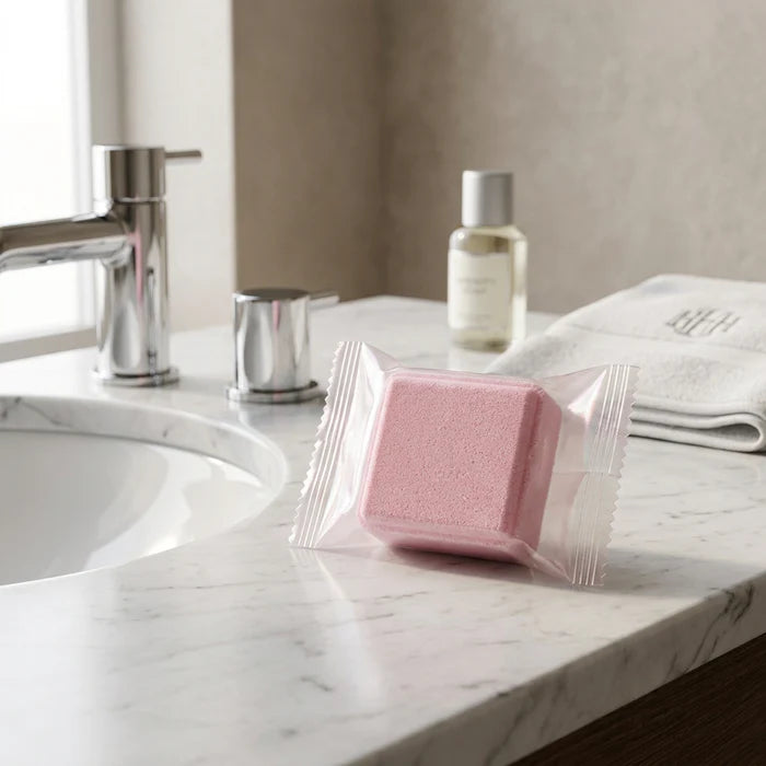 Clear Flow Wrap Packaging For Bulk Shower Steamers