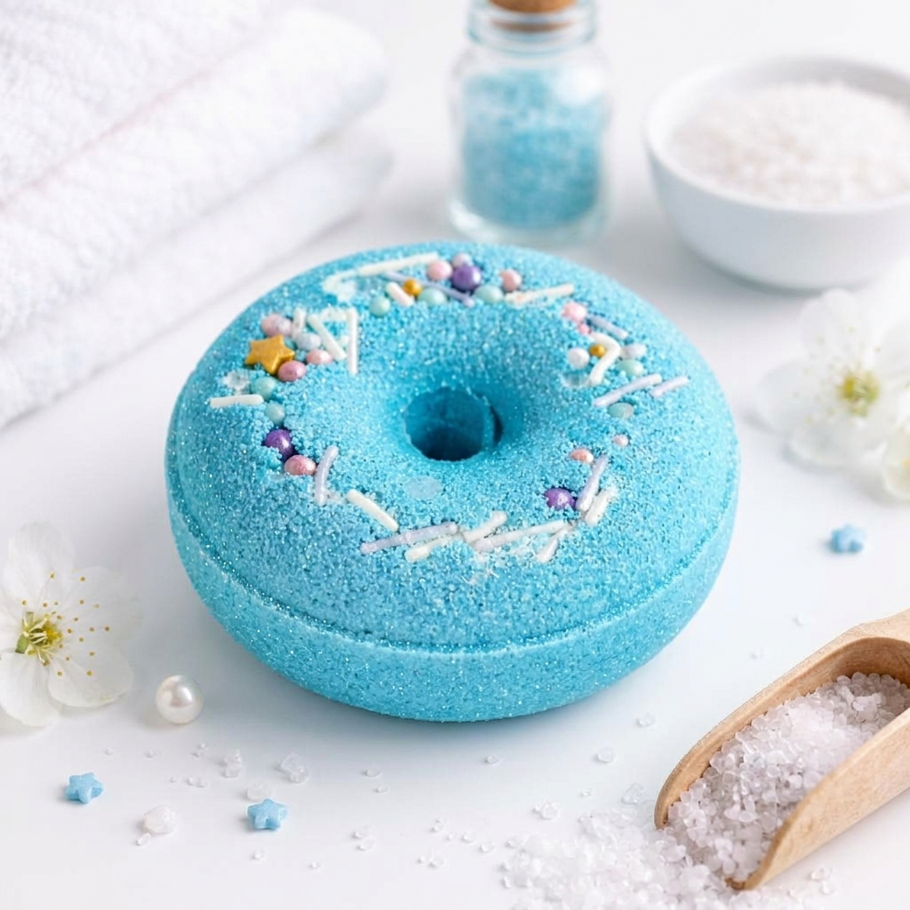 Cotton Candy Donut Bulk Bath Bombs FREE SHIPPING