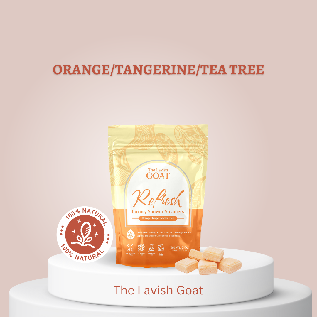 Refresh (Orange/Tangerine/Tea Tree) Shower Steamers